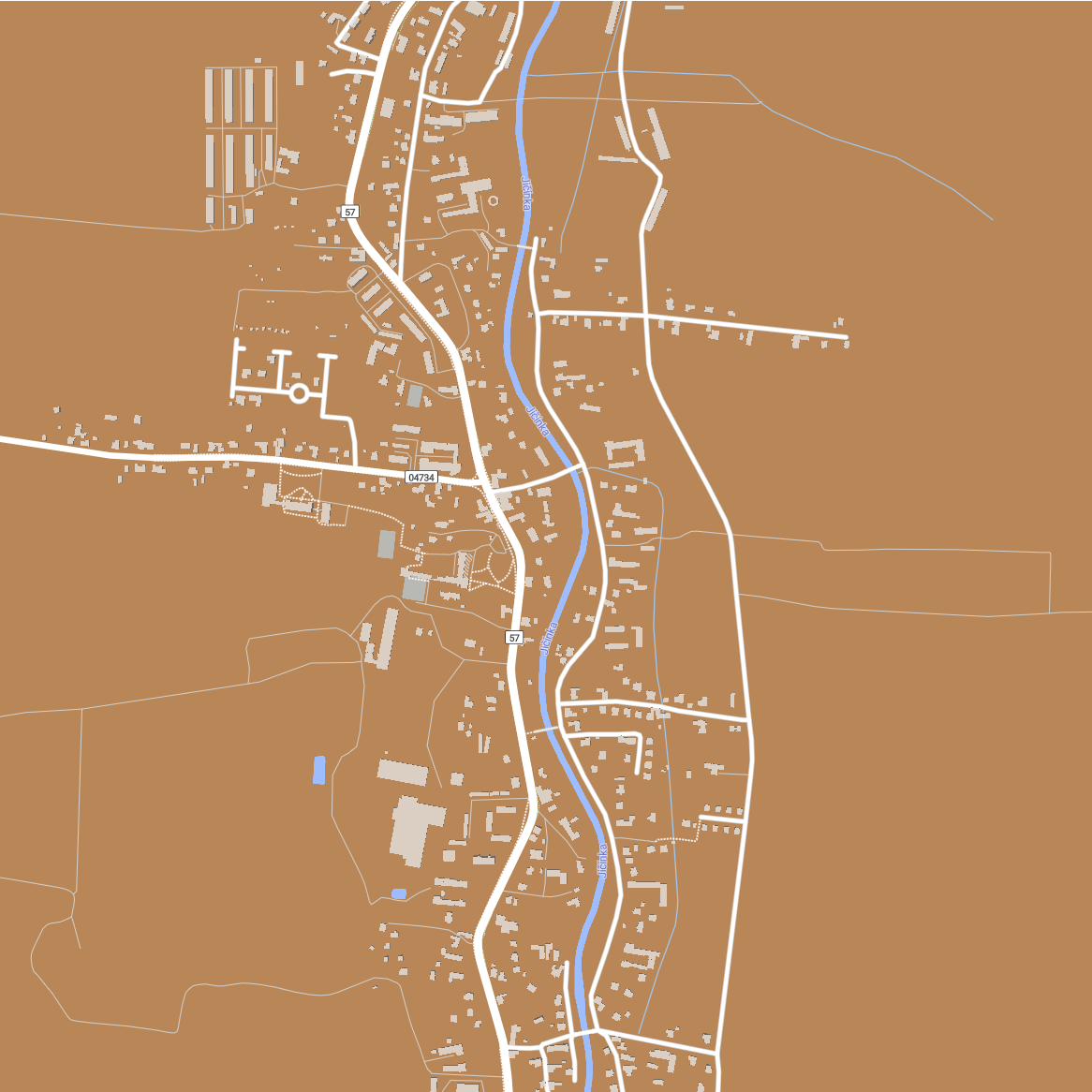 Mapa k obchodu Sedlákův trh